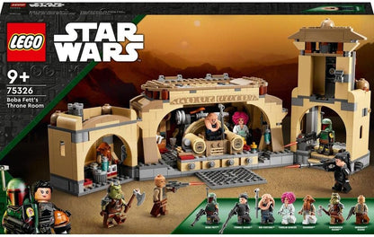 LEGO Star Wars Boba Fett???s Throne Room Building Kit 75326, with Jabba The Hutt Palace and 7 Minifigures, Star Wars Building Set, Great Gift for Star Wars Fans, Boys, Girls, Kids Age 7+ Years Old