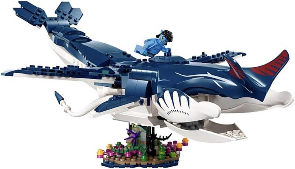 Lego Avatar: The Way of Water Payakan The Tulkun & Crabsuit 75579, Building Toy Set, Movie Underwater Ocean with Whale-Like Sea Animal Creature Figure