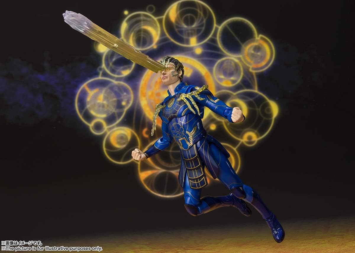 Bandai Spirits S.H. Figuarts Marvel Eternal Ecaris, Approx. 5.9 inches (150 mm), PVC & ABS Painted Action Figure