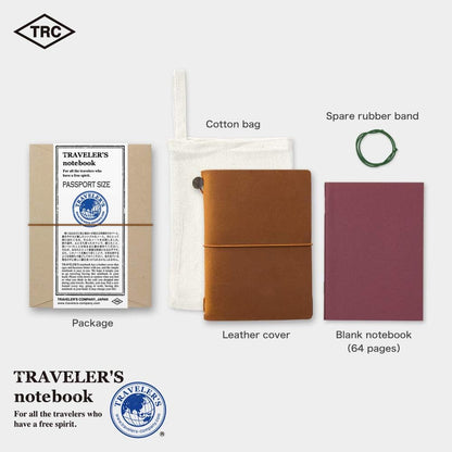 Traveler's Note Passport Size Camel 15194006