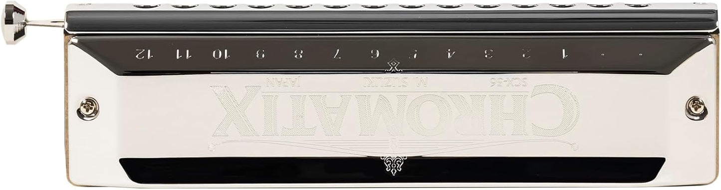 Other Harmonica, silver (Suzuki-SCX56-C)