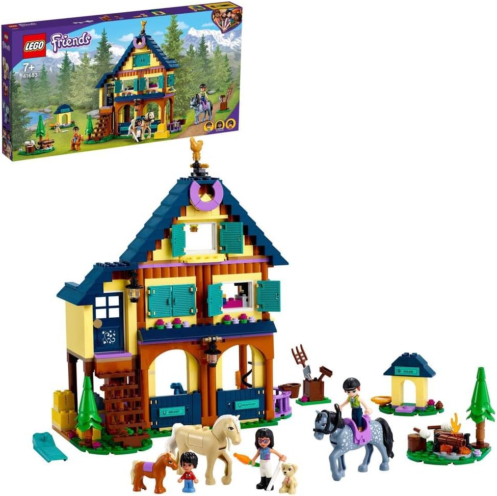 LEGO Friends Forest Horseback Riding Center 41683 Building Kit; Horse Riding
