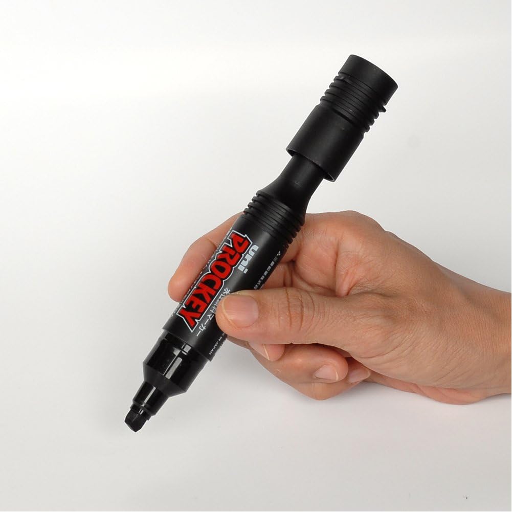 Mitsubishi Pencils Proky Twin PM150TR5P.24 Rollerball Pen, Black, 5 Pens