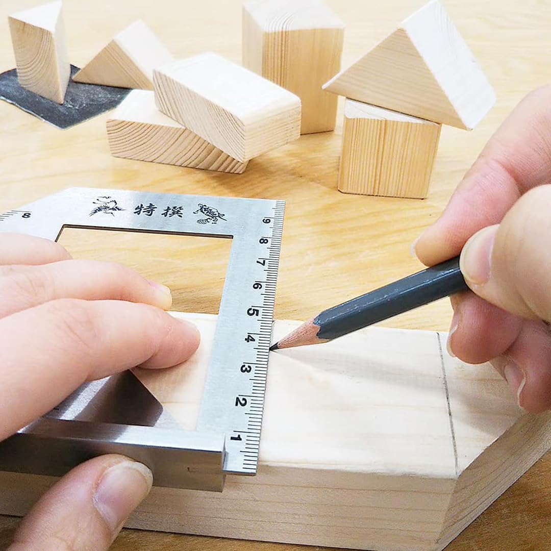 Shinwa Sokutei ANGLE SCRIBING SQUARE (62081) (Japan Import)