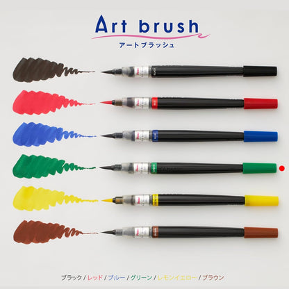 Pentel Brush Art Green Xgfl-104