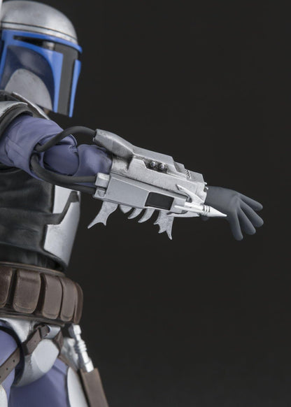 S.H. Figuarts Star Wars Jango Fett, Approx. 5.9 in. (150mm) ABS and PVC Painted Action Figure