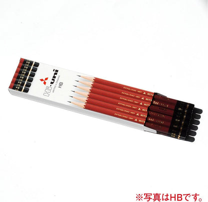 Mitsubishi Pencil HUKB High Uni K B, 1 Dozen Paper Box