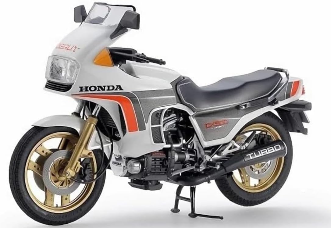 TAMIYA 14016 1:12 Honda CX500 Turbo - Model Making, Plastic kit, Handicraft, Hobby, Gluing, Model kit, Assembly, unpainted, Multicoloured