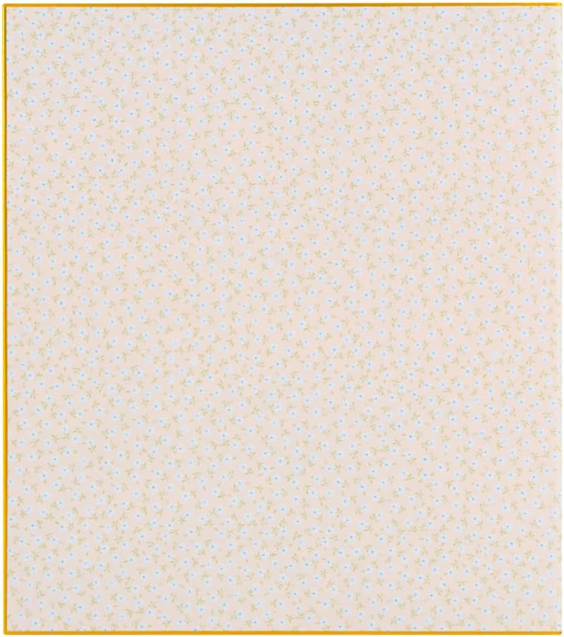 Designphil Floral Print Bi-Fold Shikishi, Pink, 272242 mm, 1 Sheet