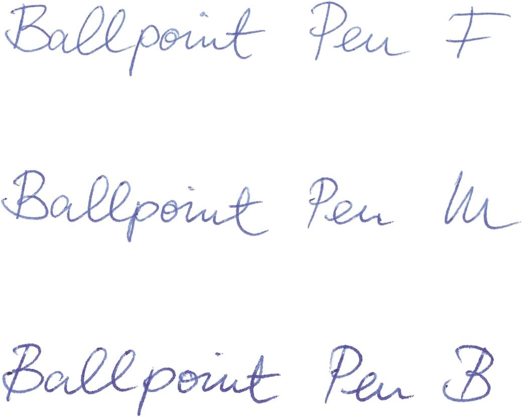 Montblanc Ballpoint Pen Refills (M) Royal Blue 124493 ??? Refill Cartridges with a Medium Tip for Montblanc Ball Pens ??? 2 x Blue Ballpoint Refills