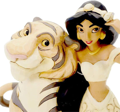 Enesco Disney Traditions by Jim Shore White Woodland Aladdin Jasmine Figurine, 7.5 Inch, Multicolor