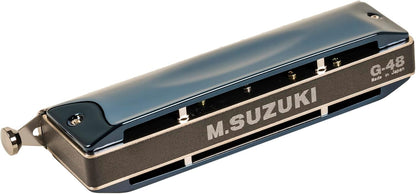 Other Gregoire Maret Harmonica, Dark Blue on Brass (G-48-C)