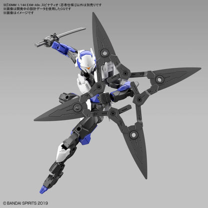 Bandai Hobby - 30 Minute Missions - #34 EXM-A9n Spinatio (Ninja Type), Bandai Spirits 30MM 1/144 Model Kit
