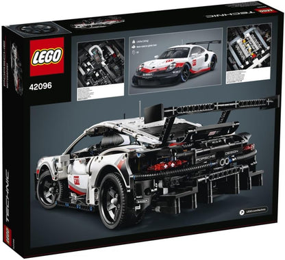 Technic Porsche 911 RSR Building Set, Realistic Car Model, Advanced Construction Kit