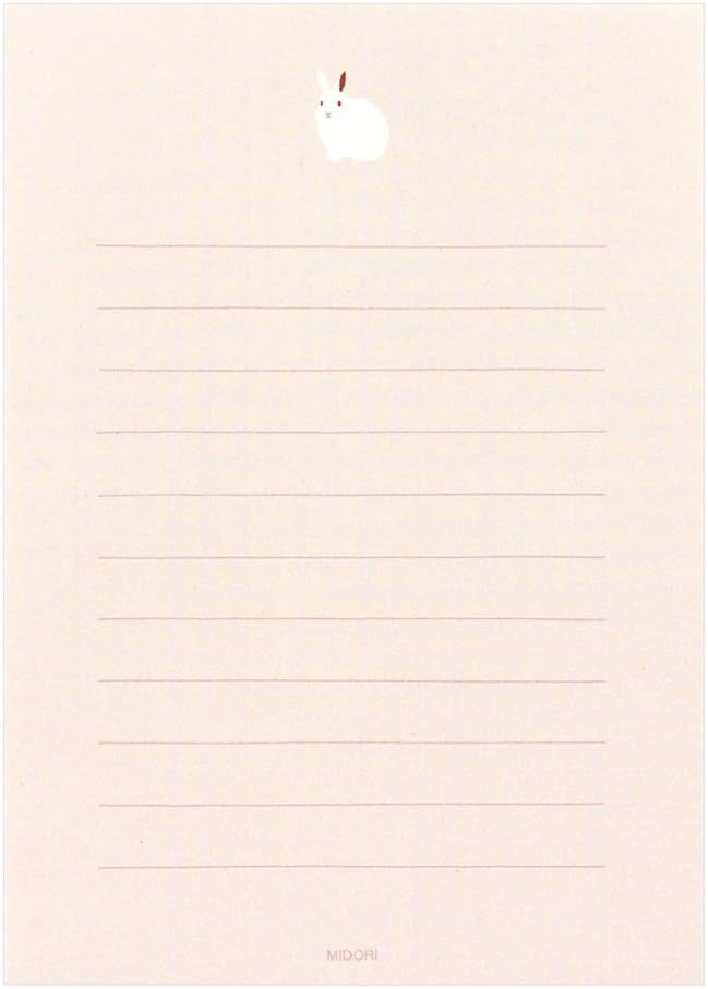 Midori Rabbit Letter Writing Set