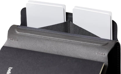 Bellroy Notebook Cover (Leather Folio for Notebook) - Black