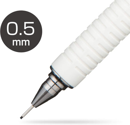 Staedtler Mechanical Pencil 925 75 + Refill Leads (0.5 mm-White)