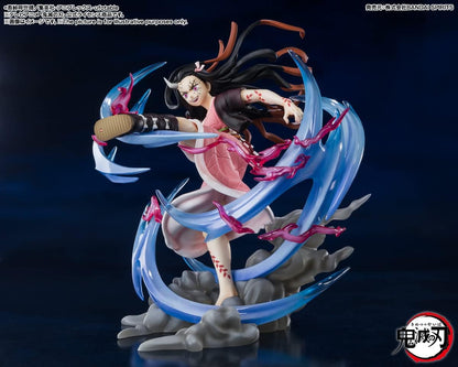 TAMASHII NATIONS - Demon Slayer: Kimetsu no Yaiba - Nezuko Kamado -Demon Form Advancing Ver., Bandai Spirits FiguartsZERO Collectible Statue