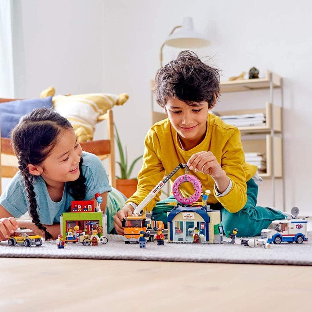 LEGO City 60233 Donut Shop Opening Toy Block Playset