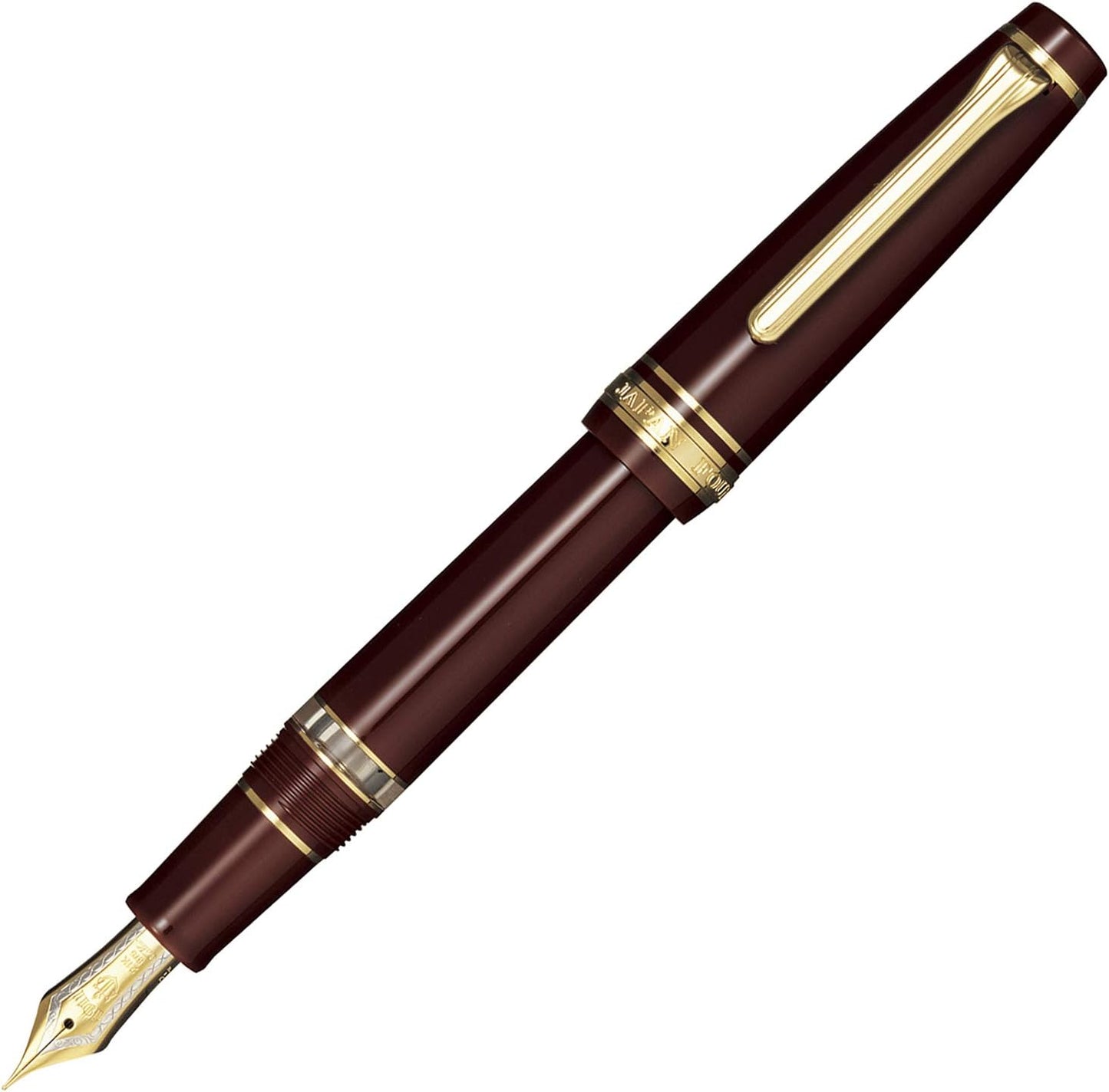 Sailor 11-3926-232 Professional Gear Fountain Pen, Raro, Marun, Fine Point