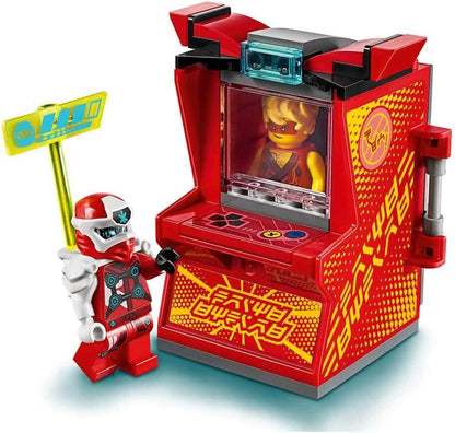 LEGO Ninjago Game Booth: Avatar of Kai, Collectible Arcade Machine Building Set with Kai Minifigure, Prime Empire Toy, Ages 7+ (71714), Assorted Color/Model