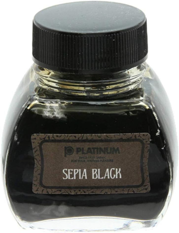 PLATINUM Classic Ink 60ml Sepia Black