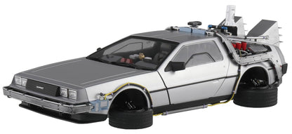 Aoshima Bunka Kyozai Movie Mecha No.BT-02 Back to the Future Part II Time Machine, 1/24 Scale Plastic Model (Automotive)