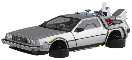 Aoshima Bunka Kyozai Movie Mecha No.BT-02 Back to the Future Part II Time Machine, 1/24 Scale Plastic Model (Automotive)