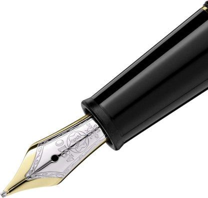 MONTBLANC 145-Meisterstuck Classique PLATINUM Fountain Pen, Medium Nib (106522), alternate view