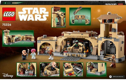 LEGO Star Wars Boba Fett???s Throne Room Building Kit 75326, with Jabba The Hutt Palace and 7 Minifigures, Star Wars Building Set, Great Gift for Star Wars Fans, Boys, Girls, Kids Age 7+ Years Old