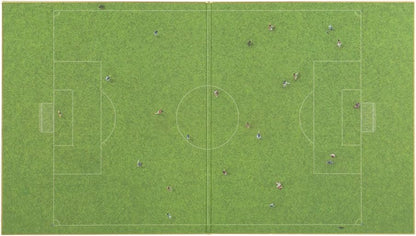 Midori 33167006 Colored Paper, Bi-Fold, Colored Paper, Soccer Field Pattern