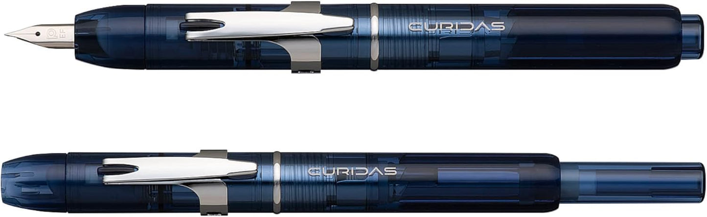 PLATINUM Fountain Pen, Curidus, Abyss Blue, Medium Point, PKN-7000#50-3, alternate view