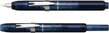 PLATINUM Fountain Pen, Curidus, Abyss Blue, Medium Point, PKN-7000#50-3, alternate view