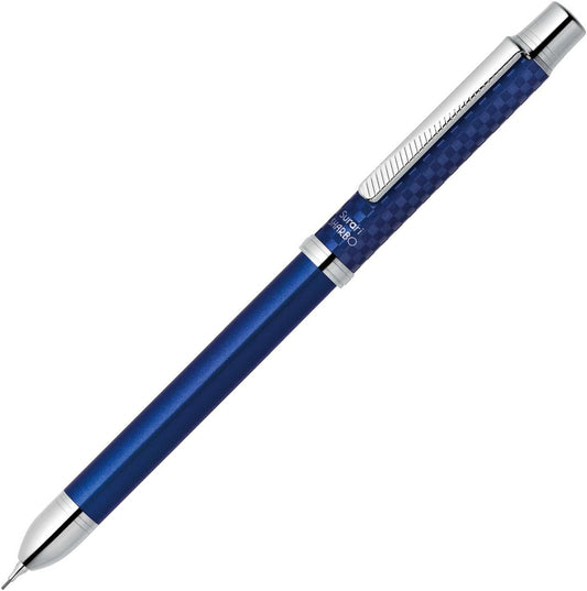 ZEBRA Surari Shabo 1000, 2 Color 0.7mm Emulsion Ink and 0.5mm Mechanical Pencil, Black Body (SB26-BK)