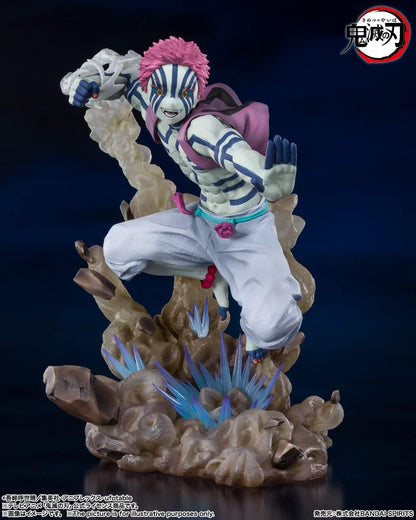 TAMASHII NATIONS - Demon Slayer: Kimetsu no Yaiba - Akaza Upper Three, Bandai Spirits FiguartsZERO Collectible Statue