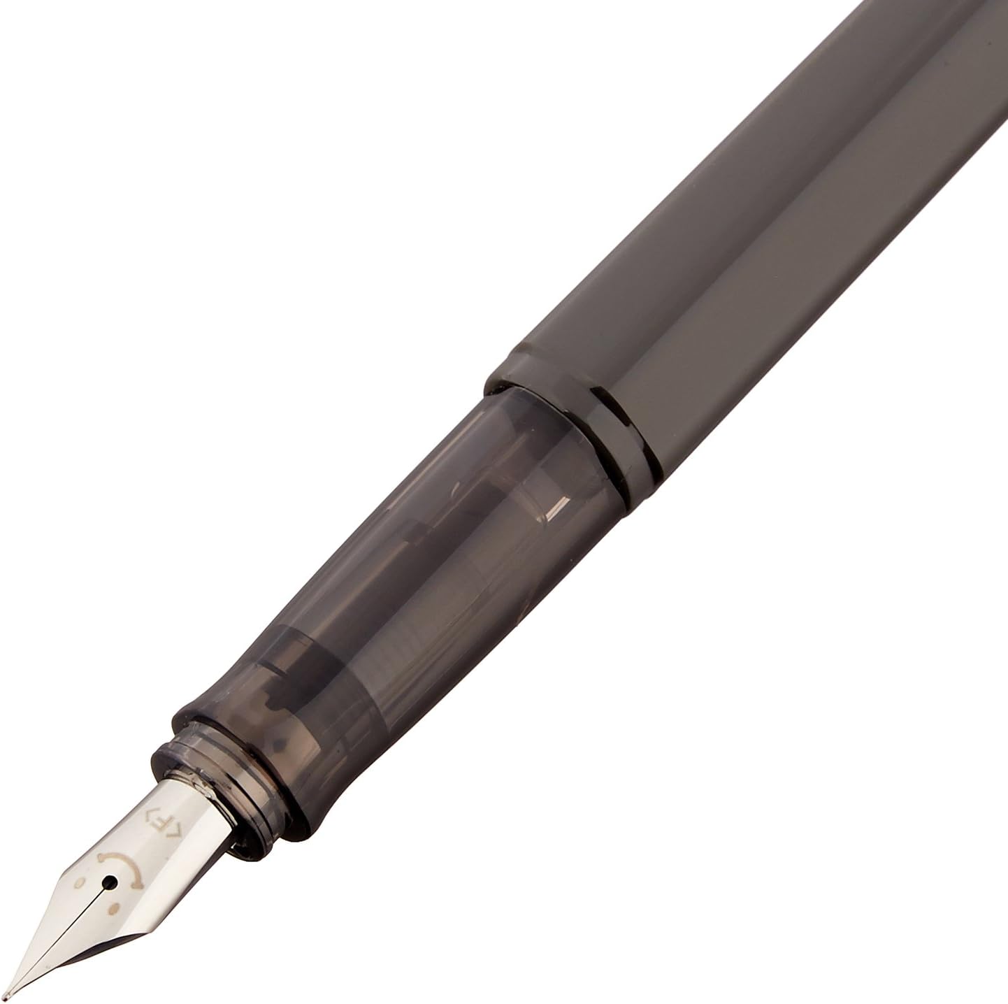 PILOT Kakuno Fountain Pen of Biginners, Fine Nib, Orenge Body (FKA-1SR-OF), alternate view