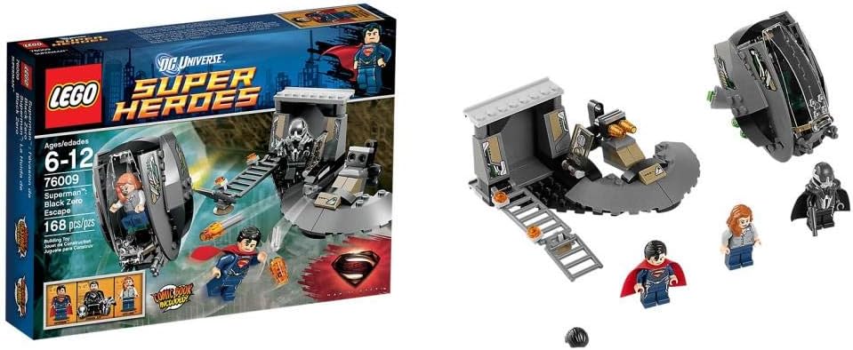 LEGO Super Heroes Superman Black Zero Escape 76009