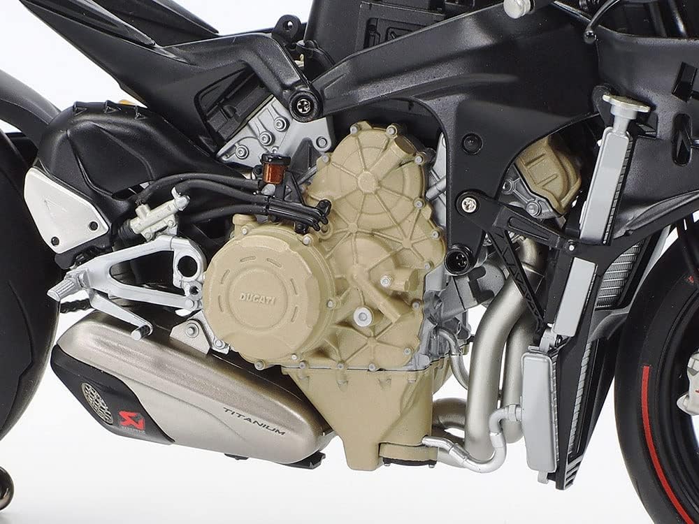 Tamiya 14140 Ducati Superleggera V4 1:12 Detailed Model Kit True to Original Plastic Construction Kit DIY Assembly Unpainted Multi-Coloured