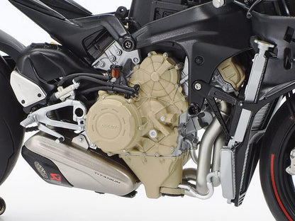 Tamiya 14140 Ducati Superleggera V4 1:12 Detailed Model Kit True to Original Plastic Construction Kit DIY Assembly Unpainted Multi-Coloured