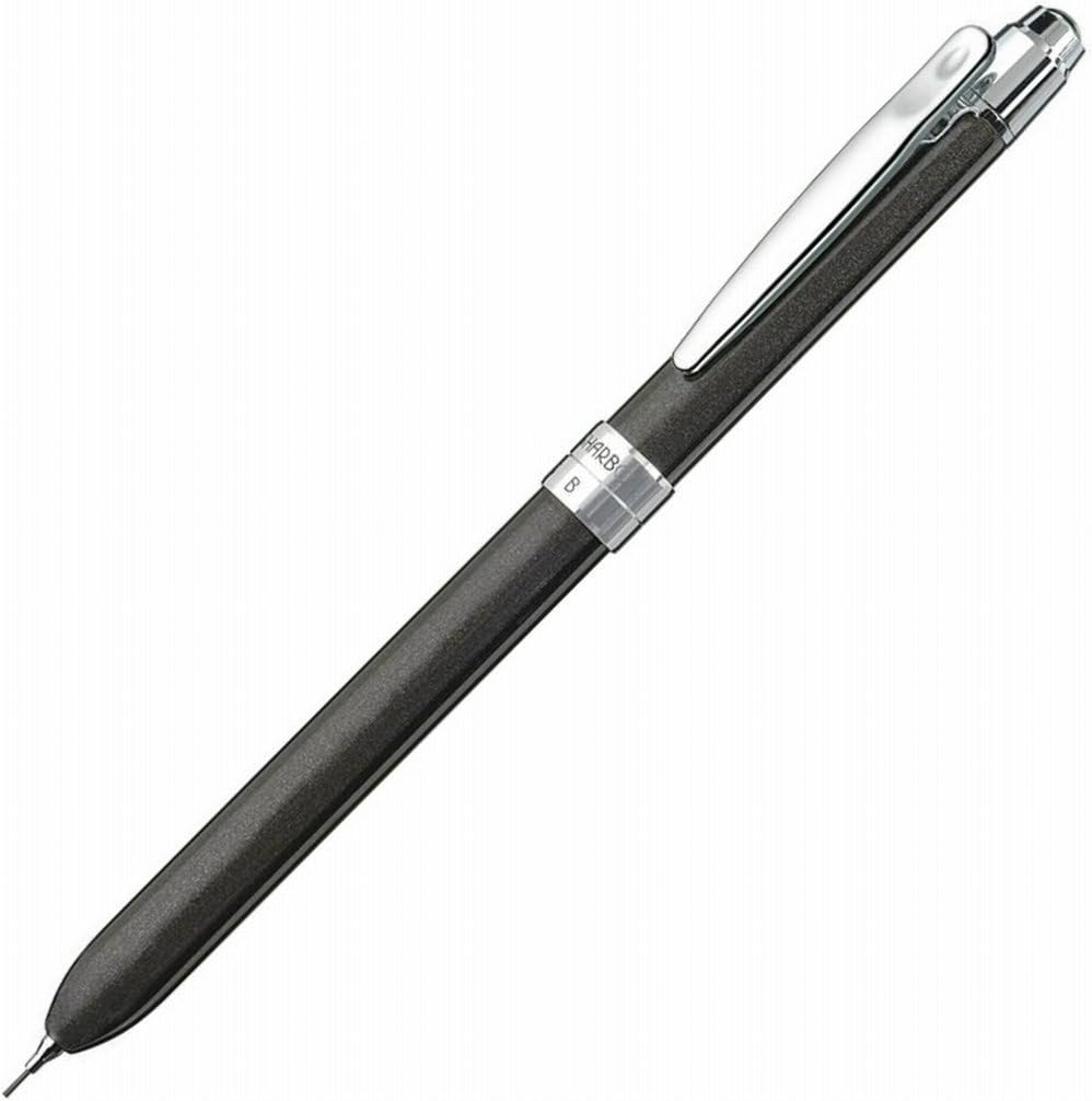 ZEBRA Sharbo+1 2 Color 0.7 mm Ballpoint Multi Pen 0.5 mm Pencil for Notebooks - Black Body - SBA13-BK