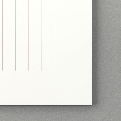 Midori 20535006 MD Stationery Paper, Cotton, Vertical Ruled