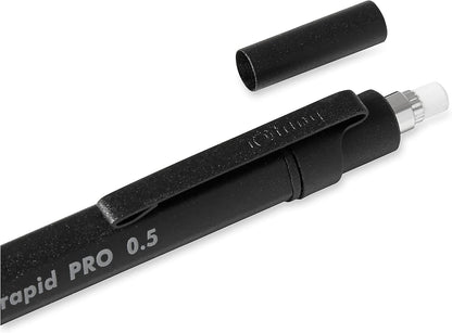 rOtring Rapid Pro Mechanical Pencil, 0.5mm, Black