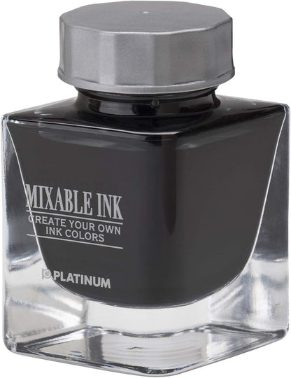 PLATINUM INKM-1000-1 Fountain Pen Bottle Ink, Mixable 1, Smoke Black