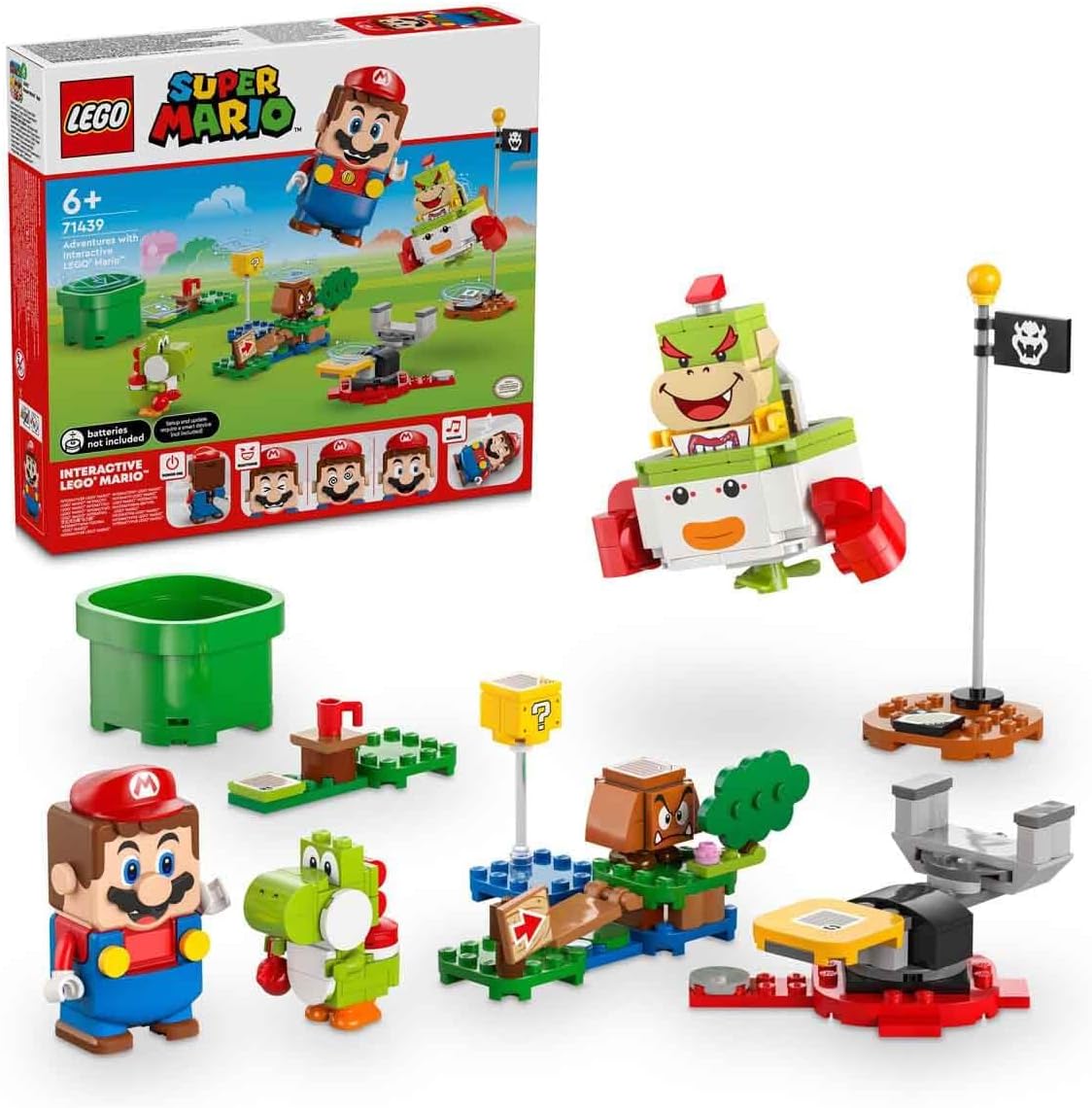 LEGO 71439 Super Mario Abenteuer mit dem interaktiven Mario,