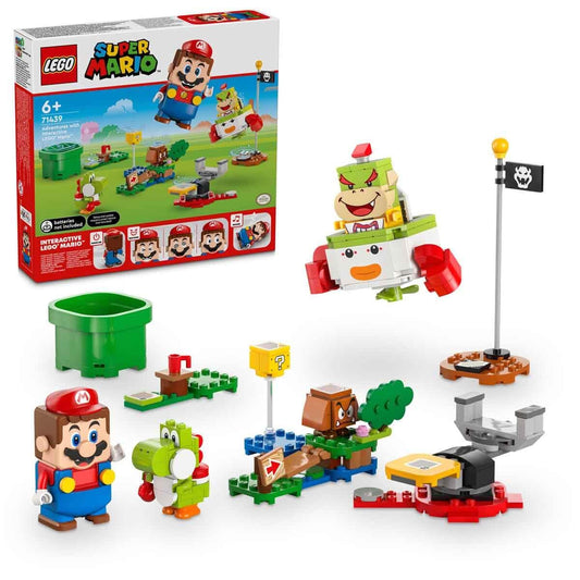 LEGO 71439 Super Mario Abenteuer mit dem interaktiven Mario,
