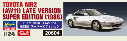 Hasegawa 1/24 Toyota MR2 AW11 20604 (3/23)