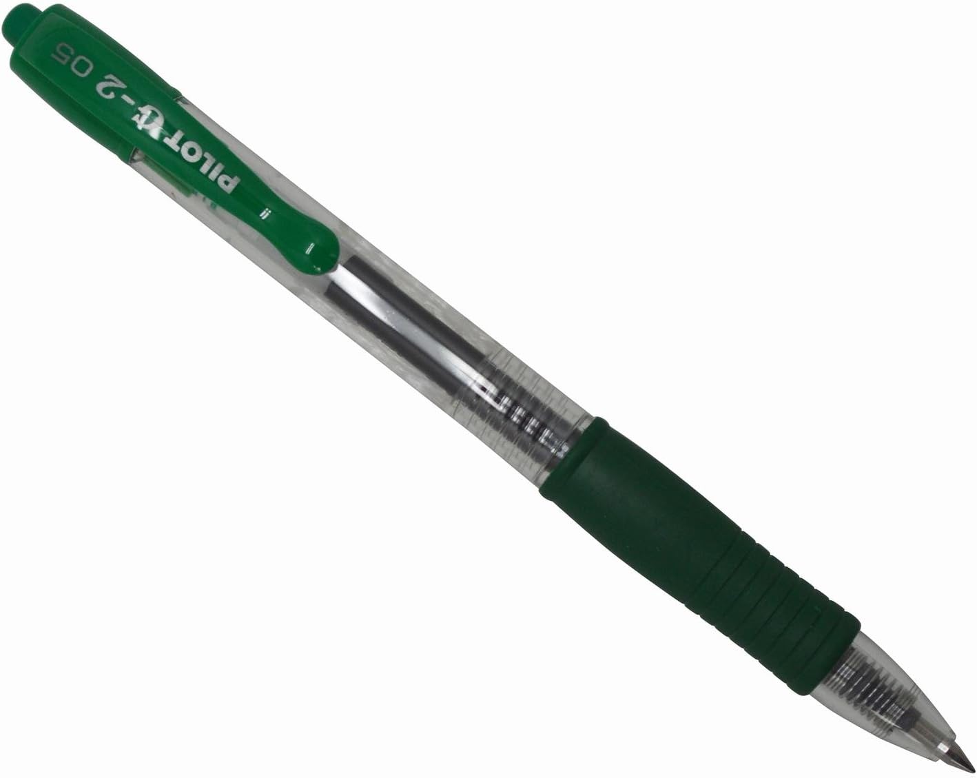 PILOT G205 Retractable Gel Rollerball 0.5 mm Tip (Single Pen) - Green