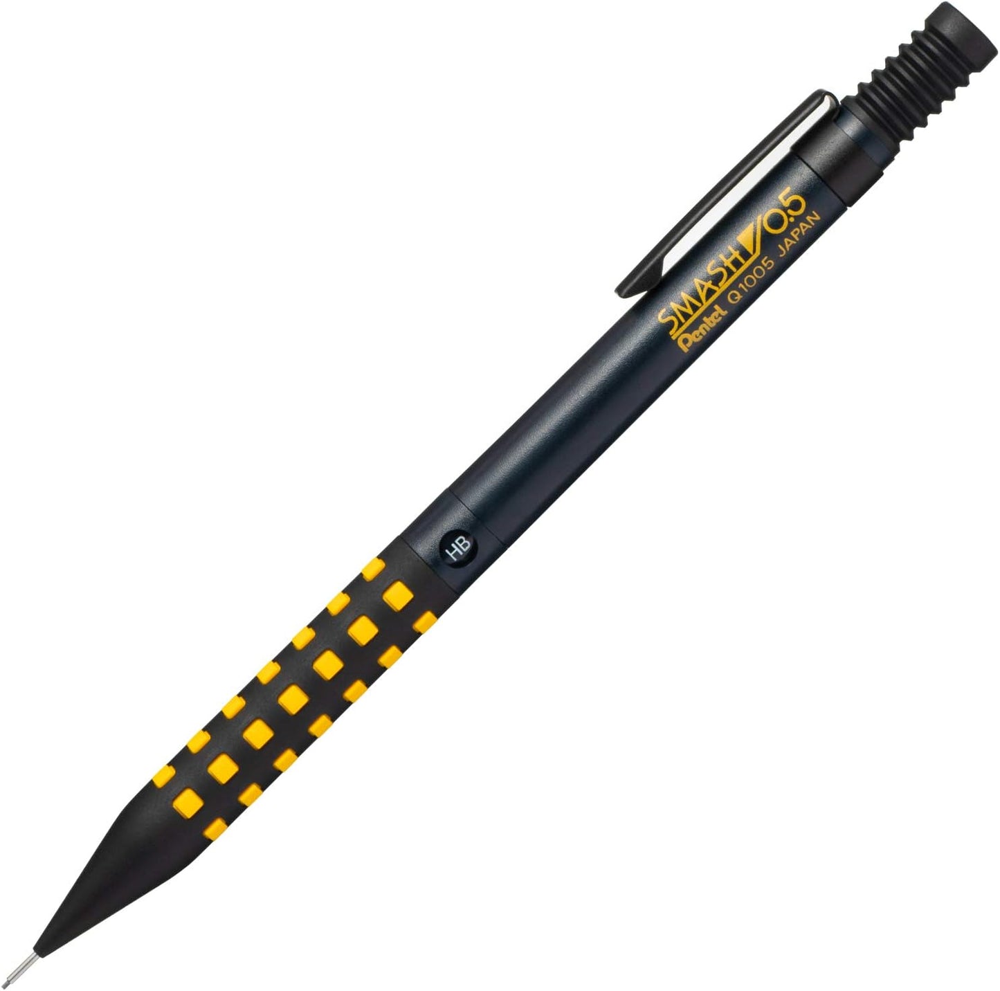 Pentel Q1005-18A Smash Mechanical Pencil, 0.02 inches (0.5 mm), Dark Navy