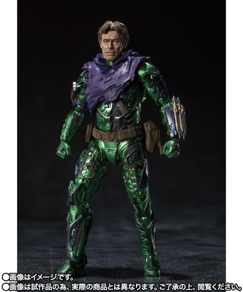 TAMASHII NATIONS - Spider-Man: No Way Home - Green Goblin (Spider-Man: No Way Home), Bandai Spirits S.H.Figuarts Action Figure