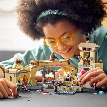 LEGO Star Wars Boba Fett???s Throne Room Building Kit 75326, with Jabba The Hutt Palace and 7 Minifigures, Star Wars Building Set, Great Gift for Star Wars Fans, Boys, Girls, Kids Age 7+ Years Old